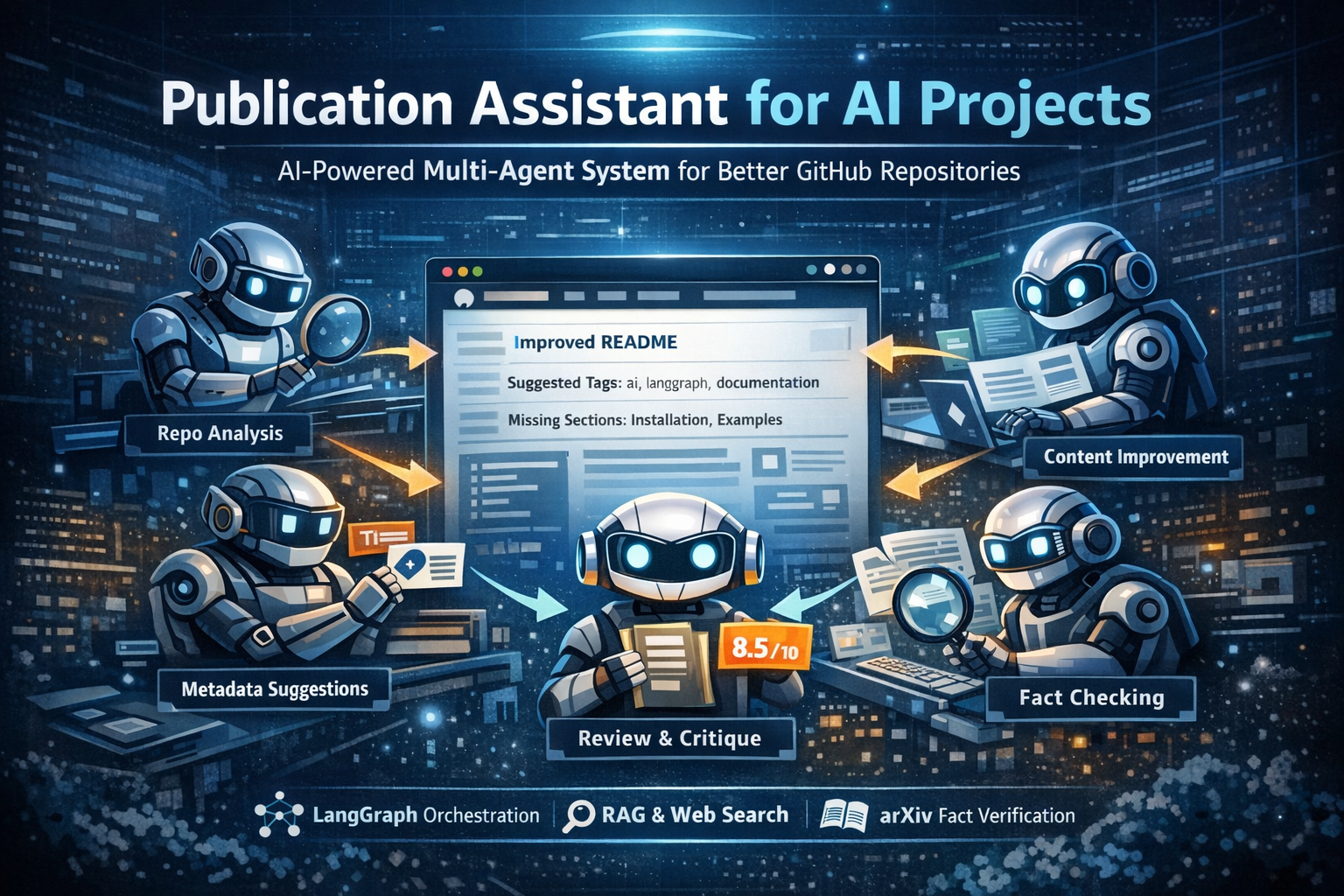 Publication Assistant for AI Projects
